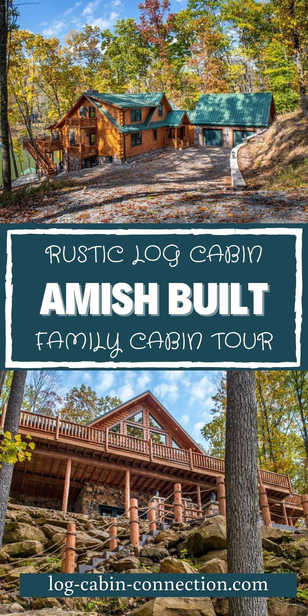 This Amish Built Log Cabin Is A Lakeside Retreat Log Cabin Connection