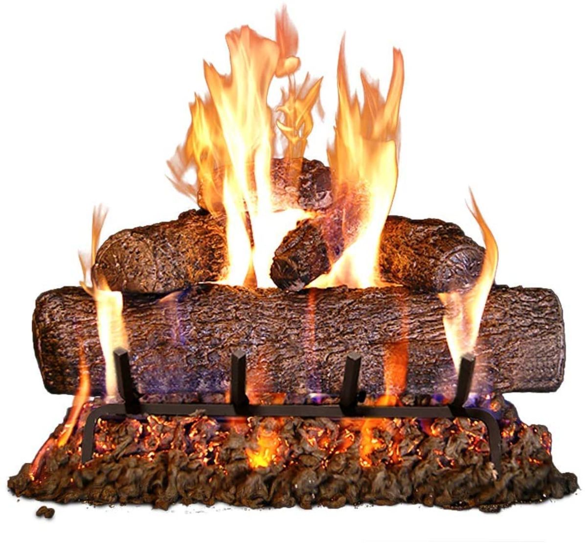 Wooden Gas Log Set 