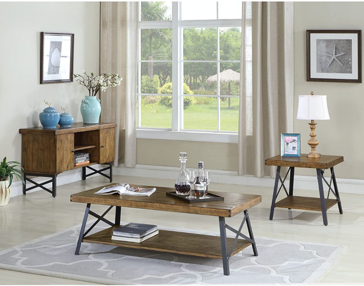 Coffee Table and furniture in living room