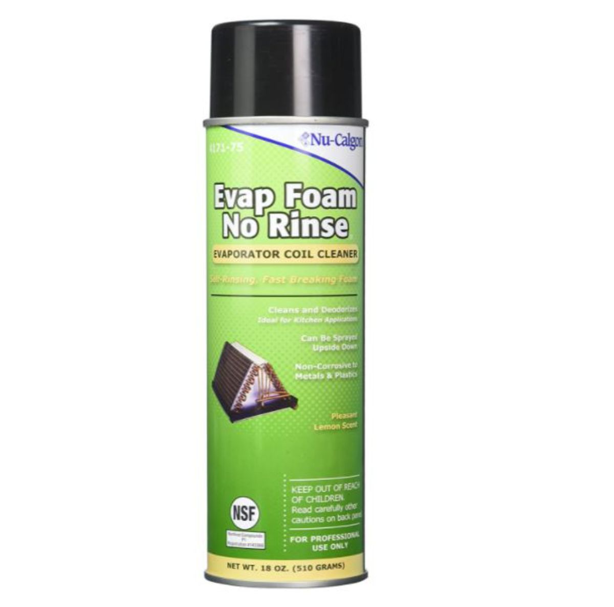 Evap No Rinse Evaporator Cleaner Foam 