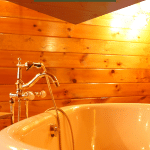 Log Cabin Bathroom Ideas