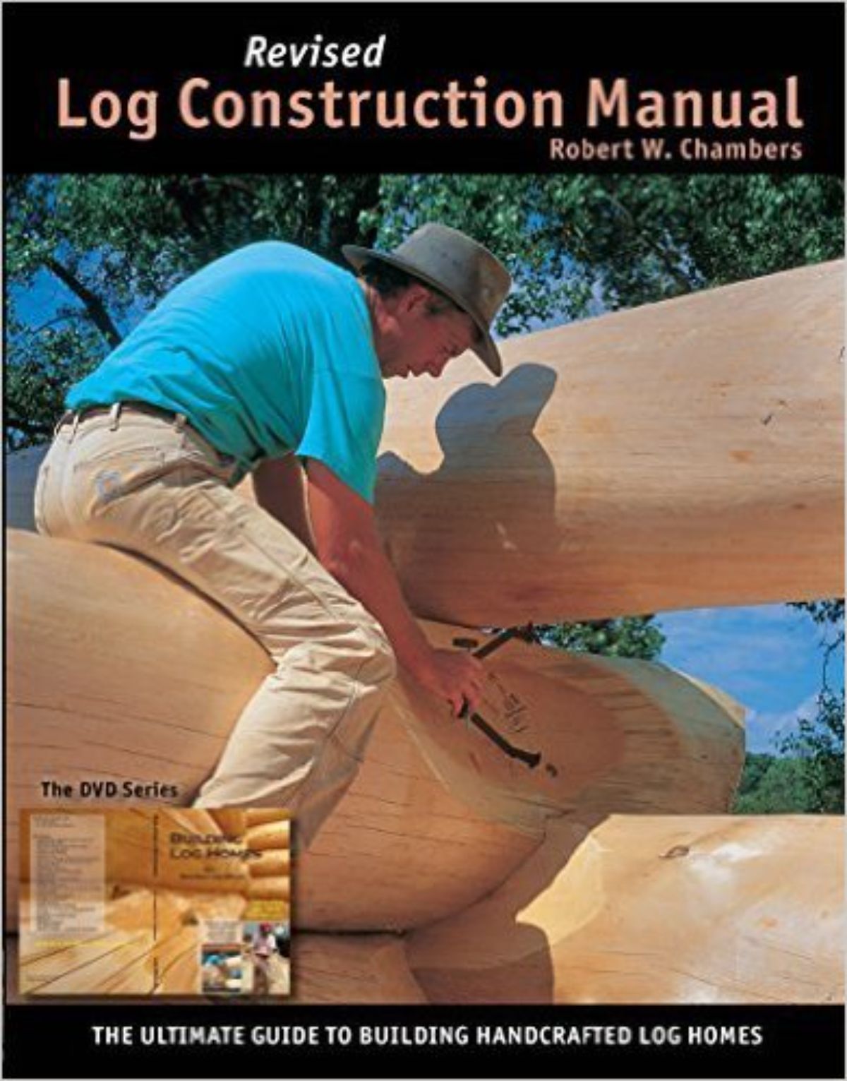 Book titled Log Construction Manual 