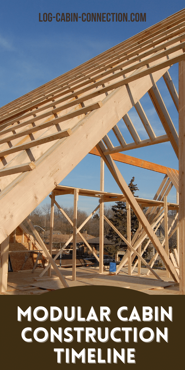 Modular Cabin Construction Timeline - Log Cabin Connection