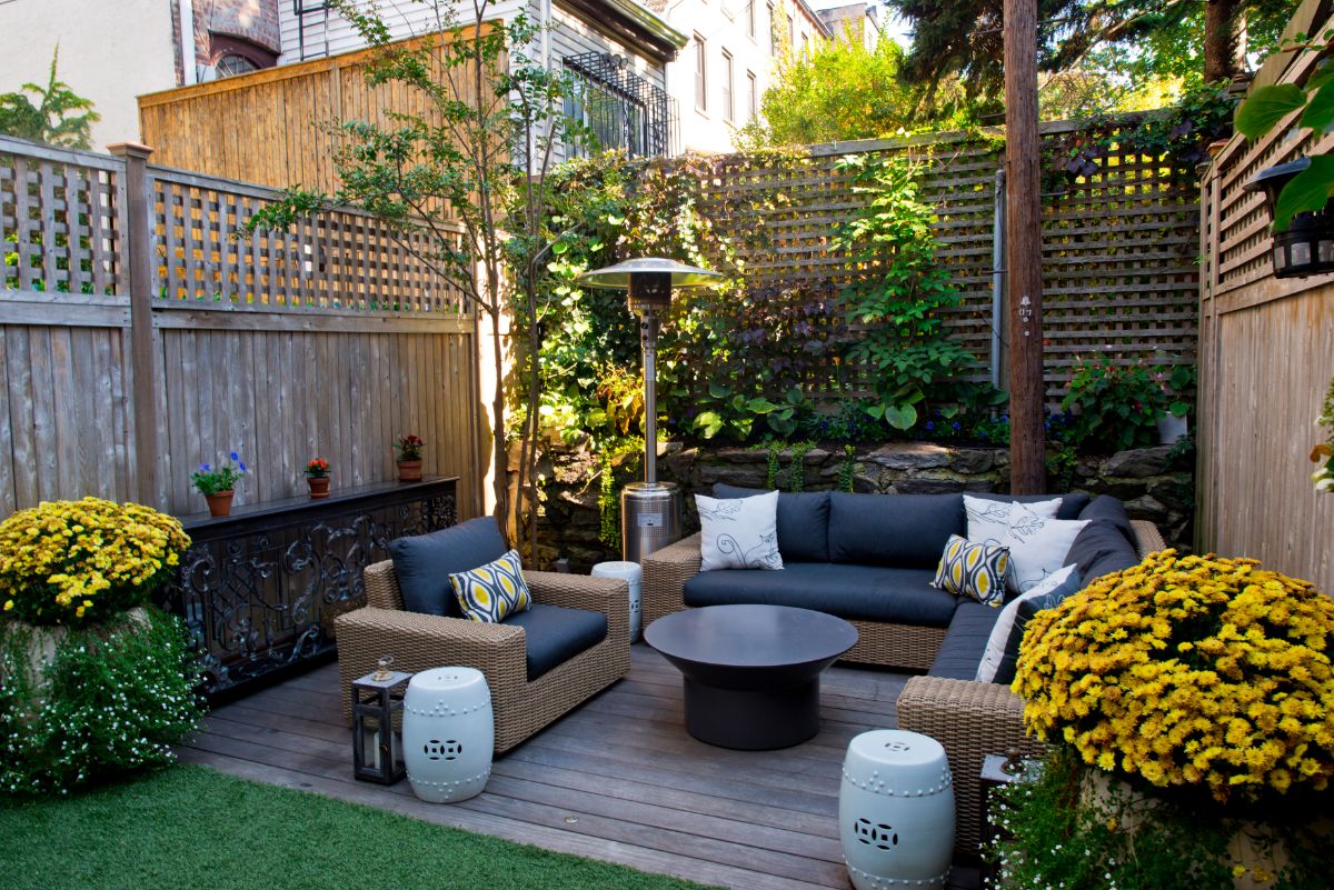 Log cabin Outdoor Room 