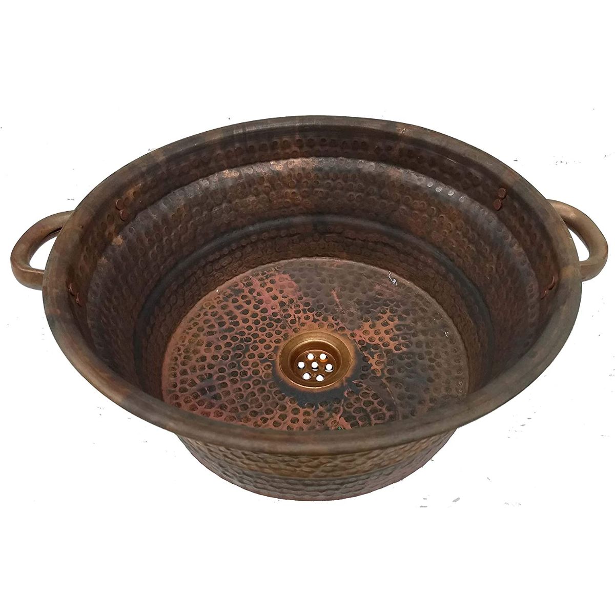 Rustic Vessel Copper Kitchen Sink