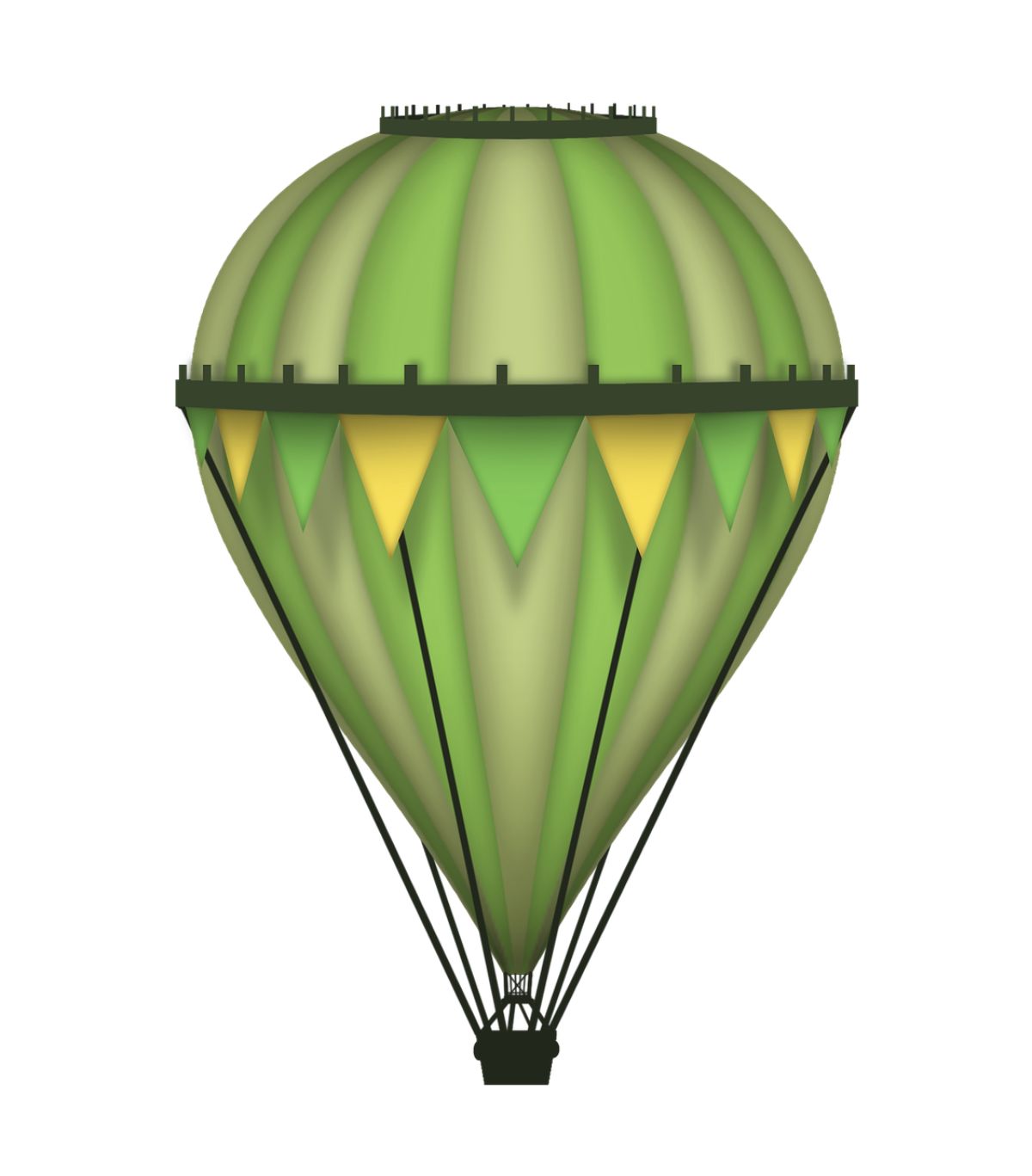 big green parachute