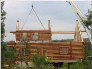 Log Home walls supplies