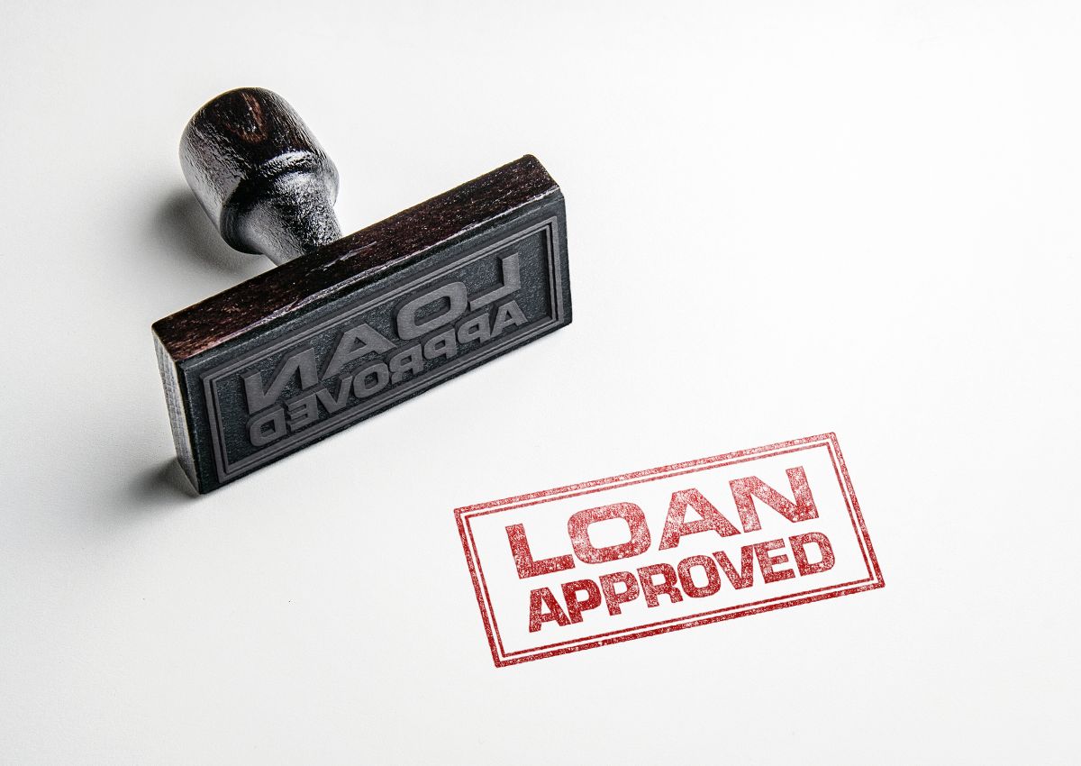 Personal Loan Approved stamp