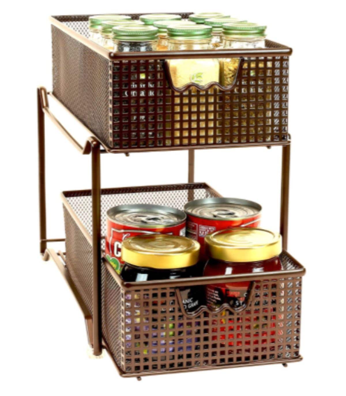 basket sliding cabinet