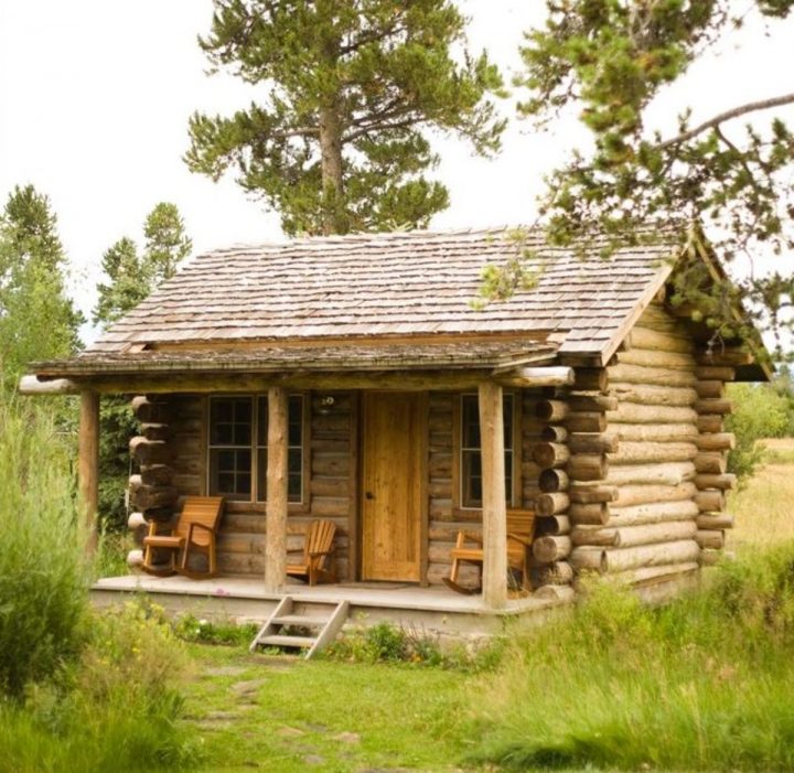 Small Cabin Heating Log Cabin Connection