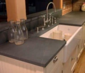 countertop made of soapstone