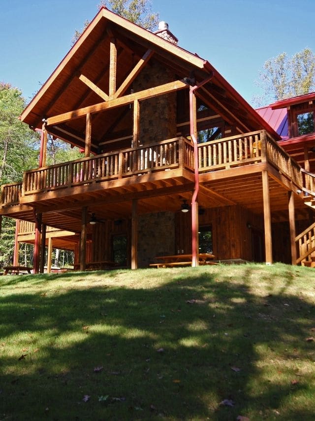 Barker Wildcat Lodge Log Cabin