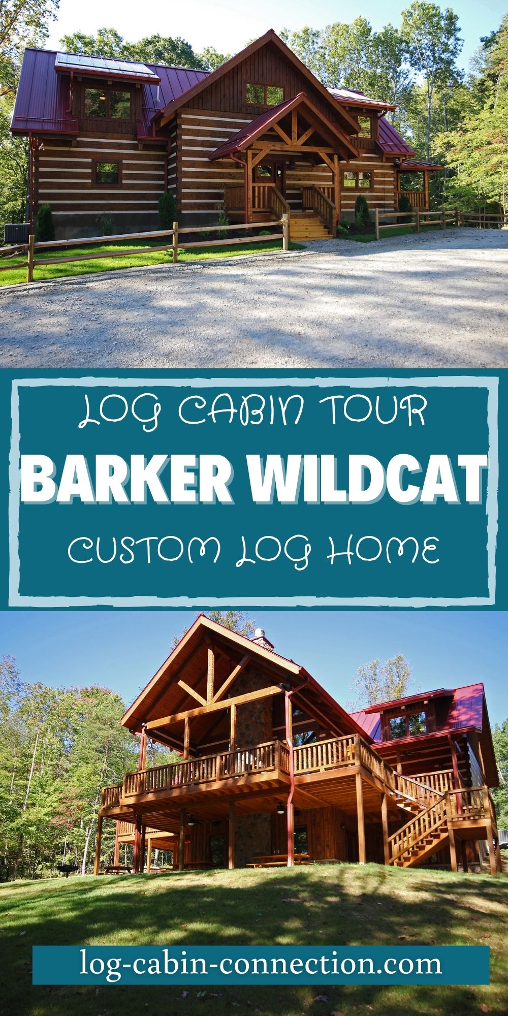 The Barker Wildcat Lodge Will Wow As a Family-Friendly Log Cabin