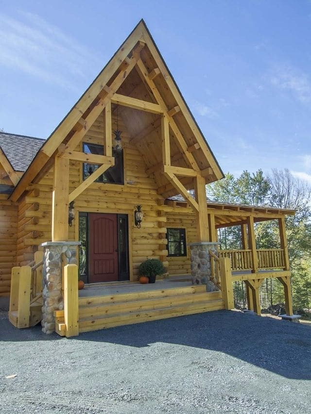 Birchwood Log Cabin Family Home