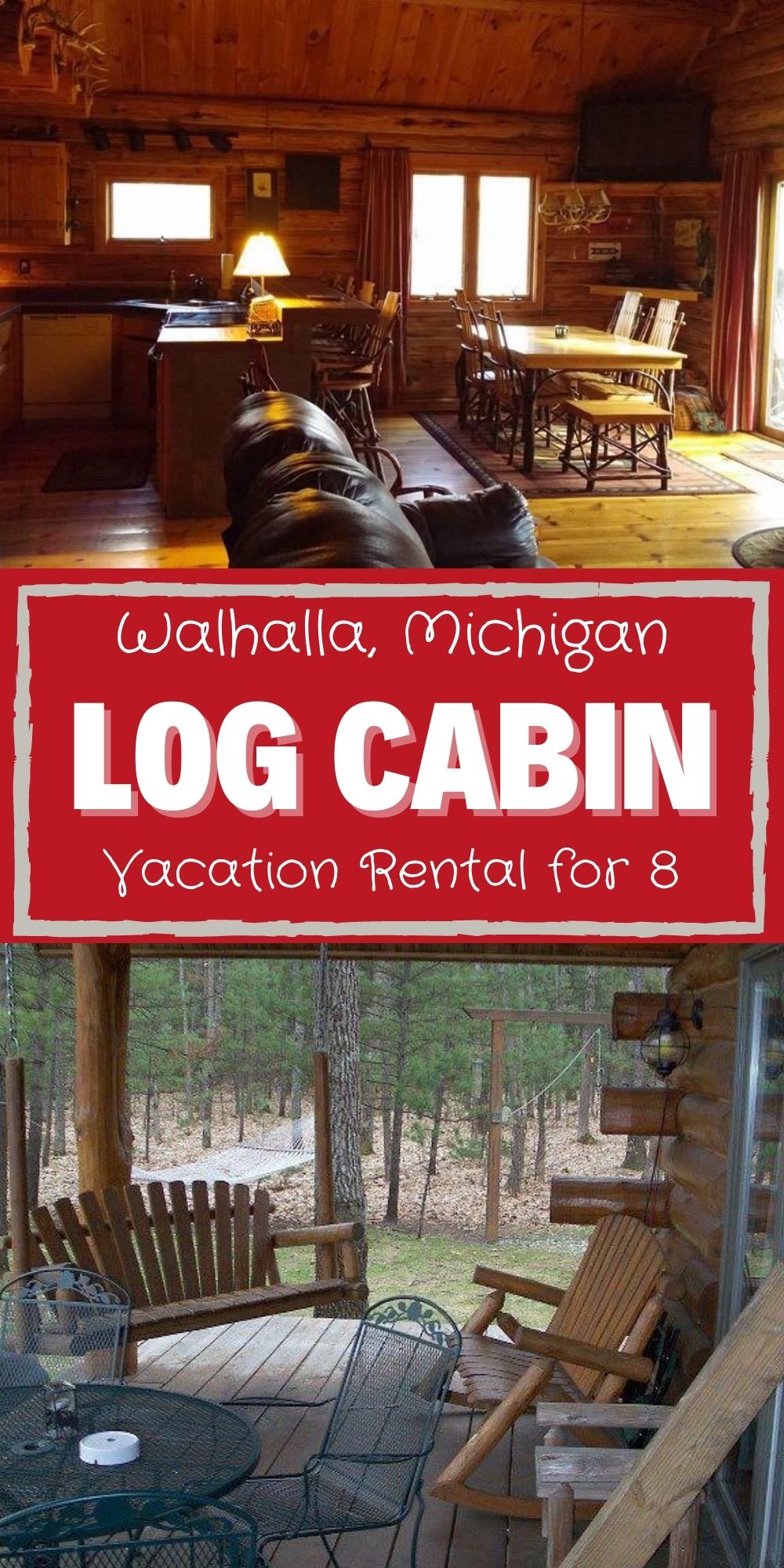 Walhalla Log Cabins are a Cozy Vacation Dream Come True
