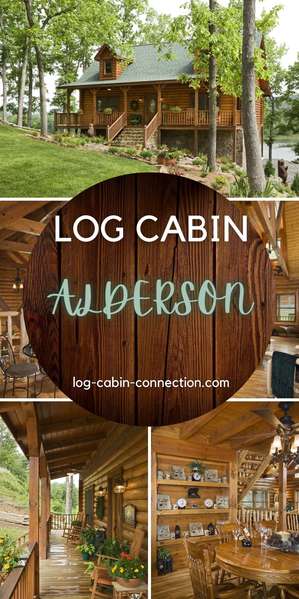 4 Bedroom Alderson Log Cabin Has a Modern Kitchen To Envy