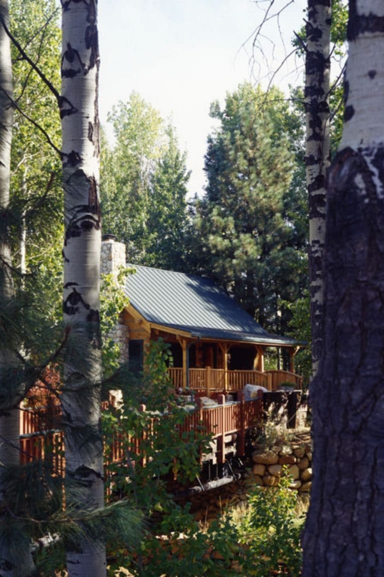 Semas Laurel Point Log Cabin Is In A Stunning Rustic Setting