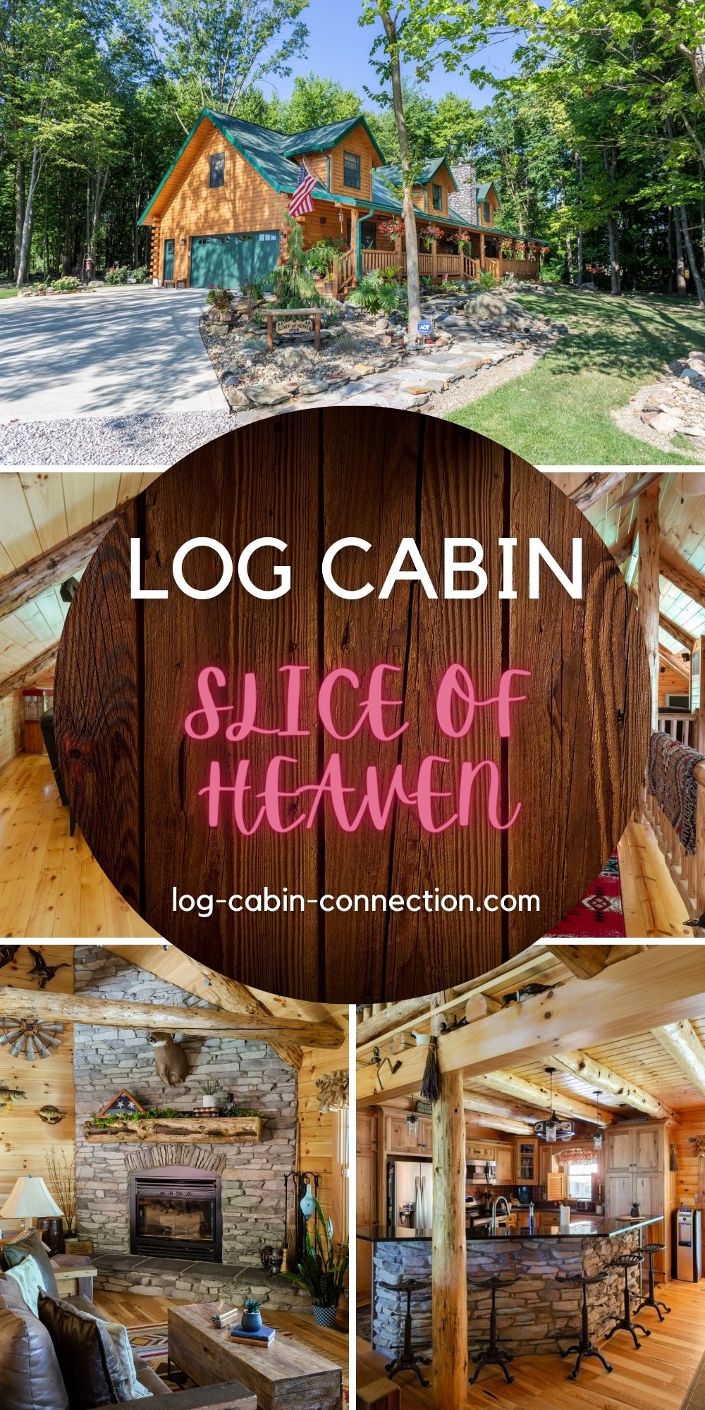 The Sliver of Heaven Log Cabin is True To Its Name