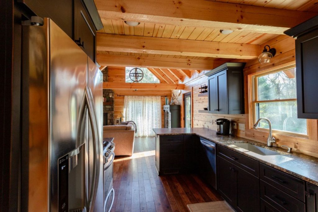 The Applegrove is a Stunning Residential Log Home Build