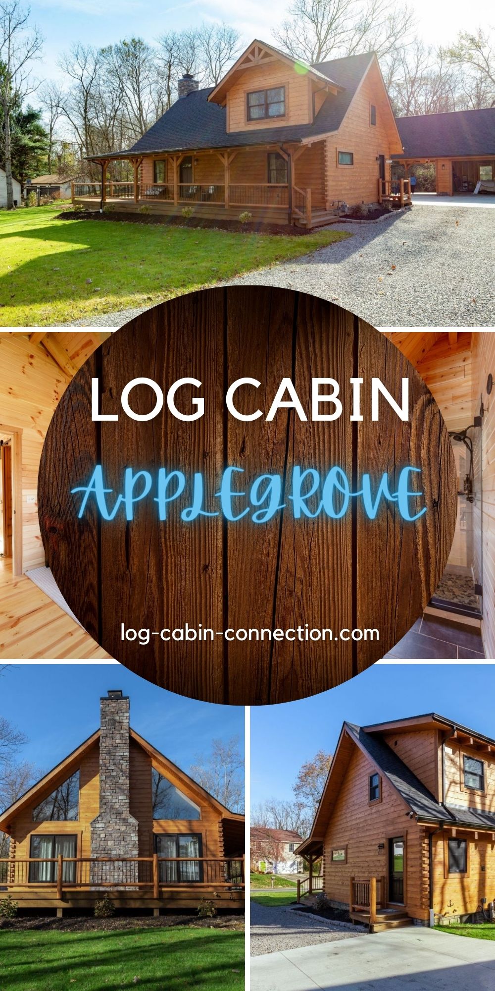 The Applegrove is a Stunning Residential Log Home Build