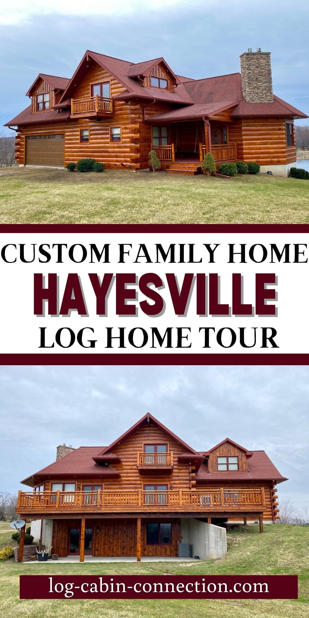 The Hayesville is a Stunning Log Cabin Restoration