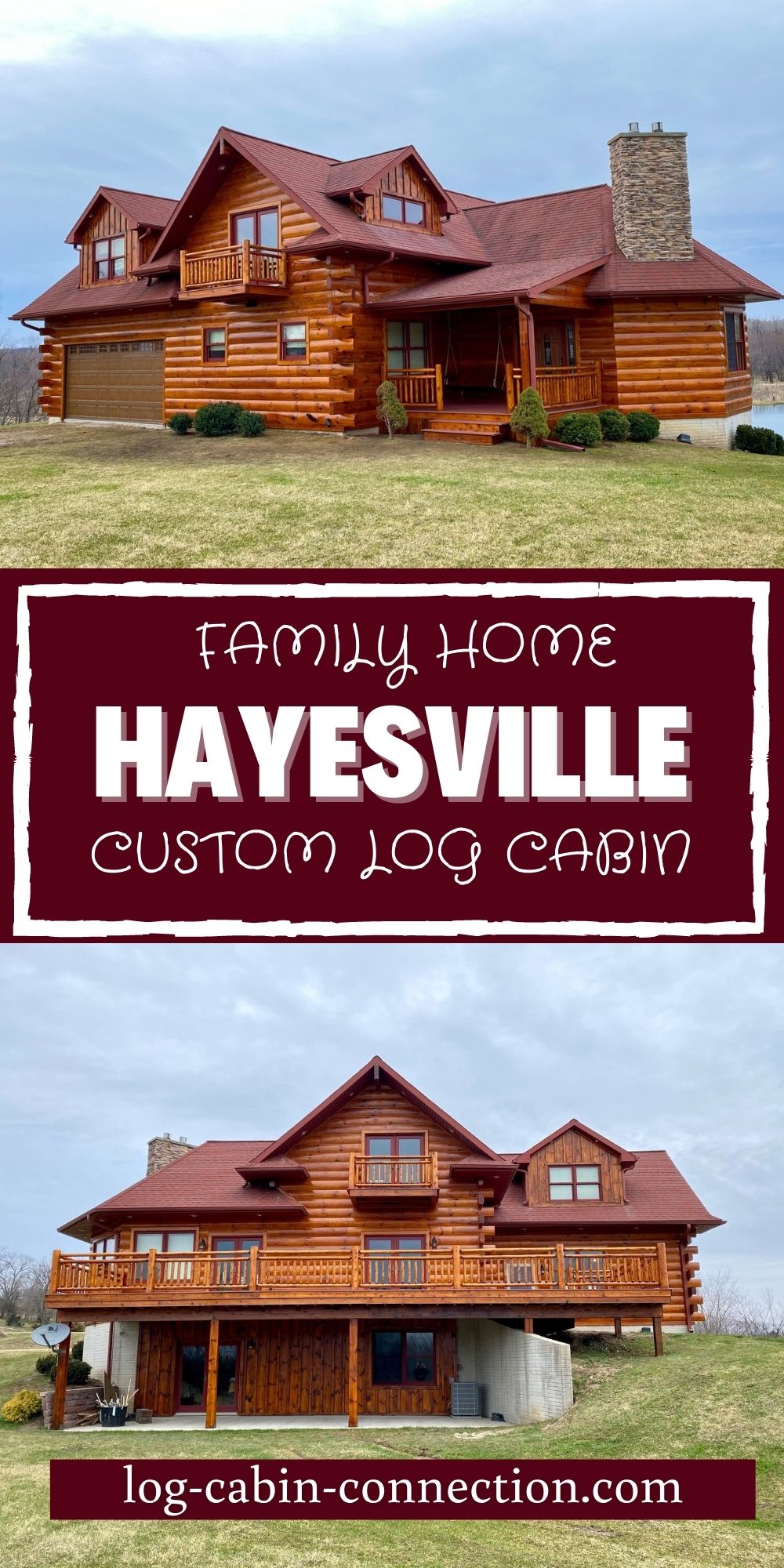 The Hayesville is a Stunning Log Cabin Restoration