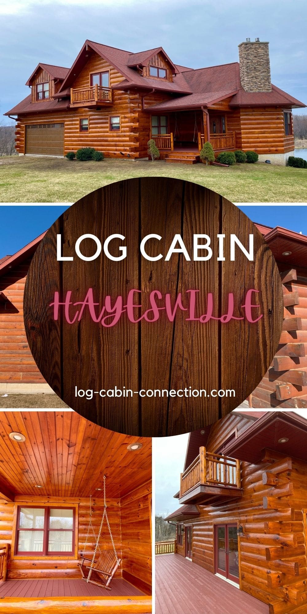 The Hayesville is a Stunning Log Cabin Restoration