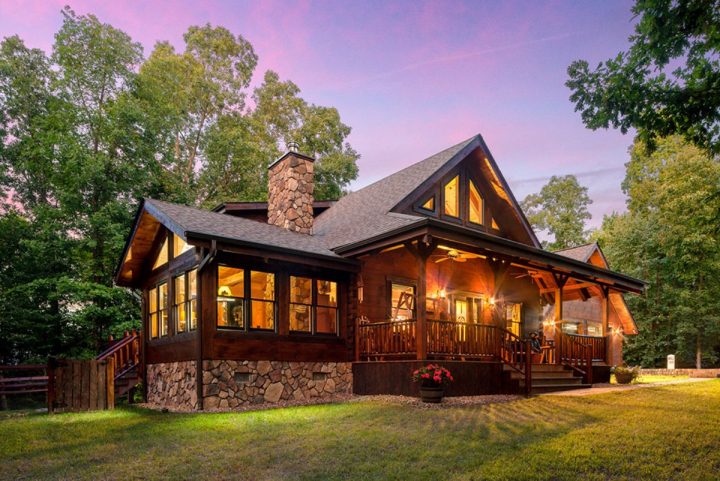 The Kentucky Wilson Log Cabin is a Timeless Classic Home