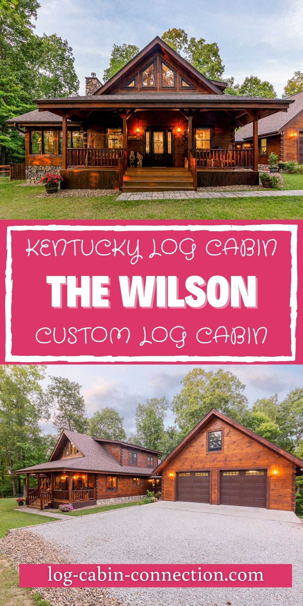 The Kentucky Wilson Log Cabin is a Timeless Classic Home