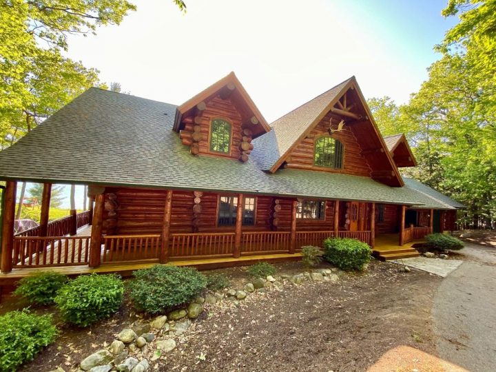 The Shelby Lakeside Log Cabin Restoration - Log Cabin Connection