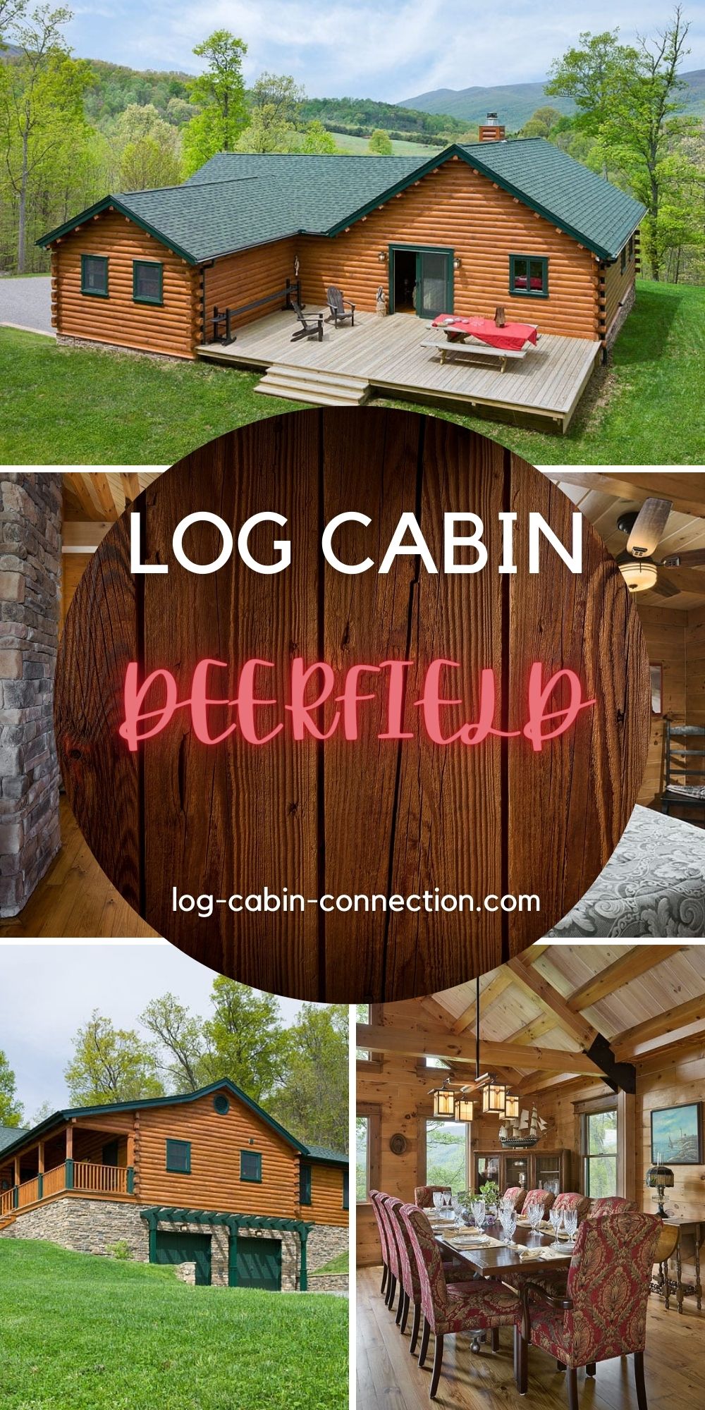 The Deerfield Log Cabin is a Sprawling Modern Take on a Classic Style