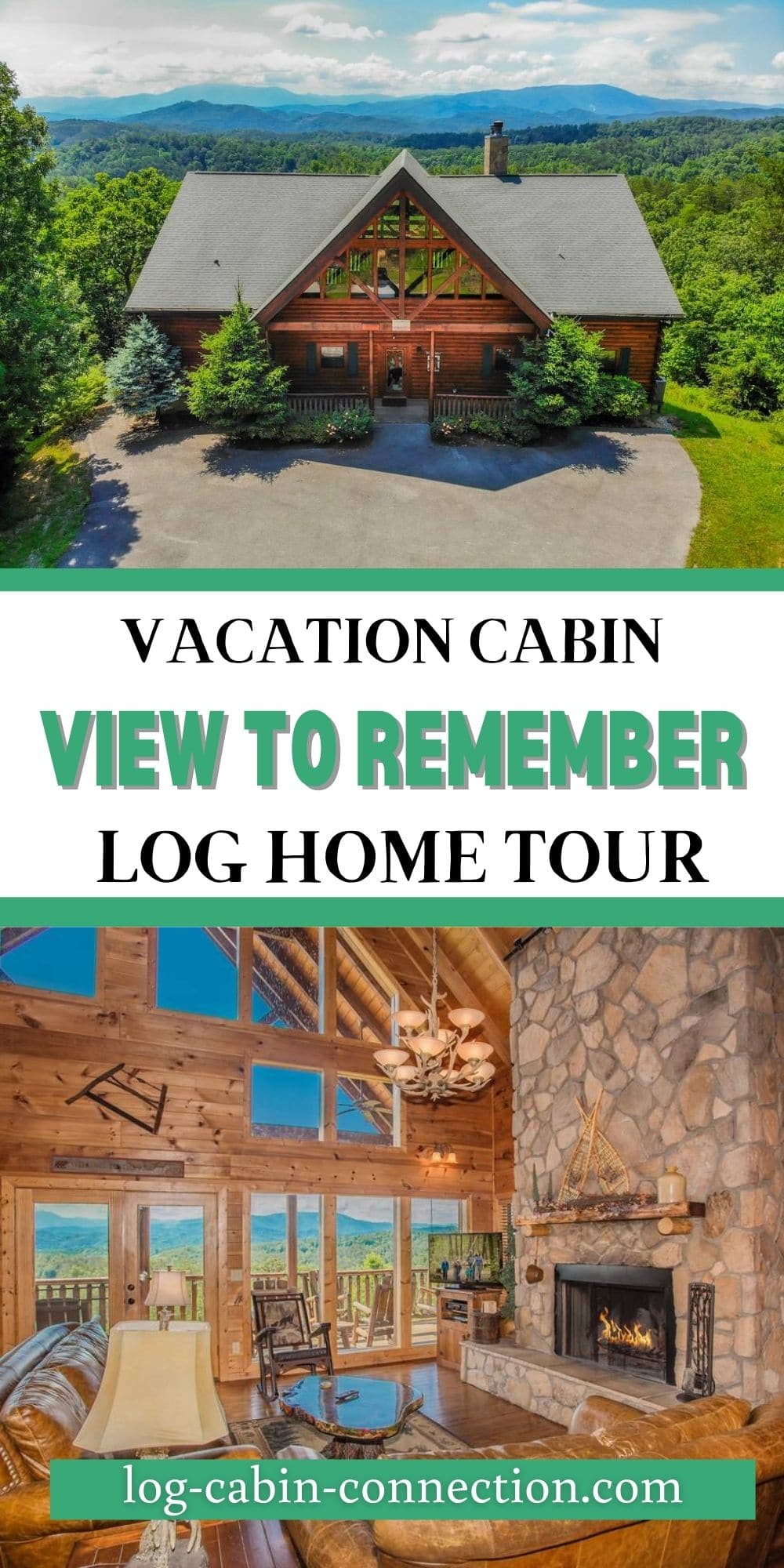 A View to Remember is a Breathtaking Log Cabin Destination