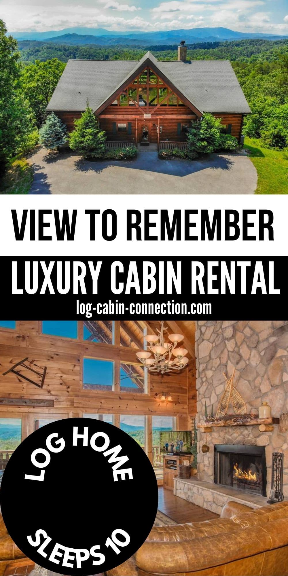 A View To Remember Is A Breathtaking Log Cabin Destination