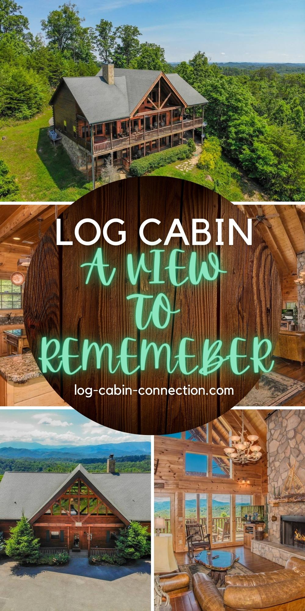 A View to Remember is a Breathtaking Log Cabin Destination