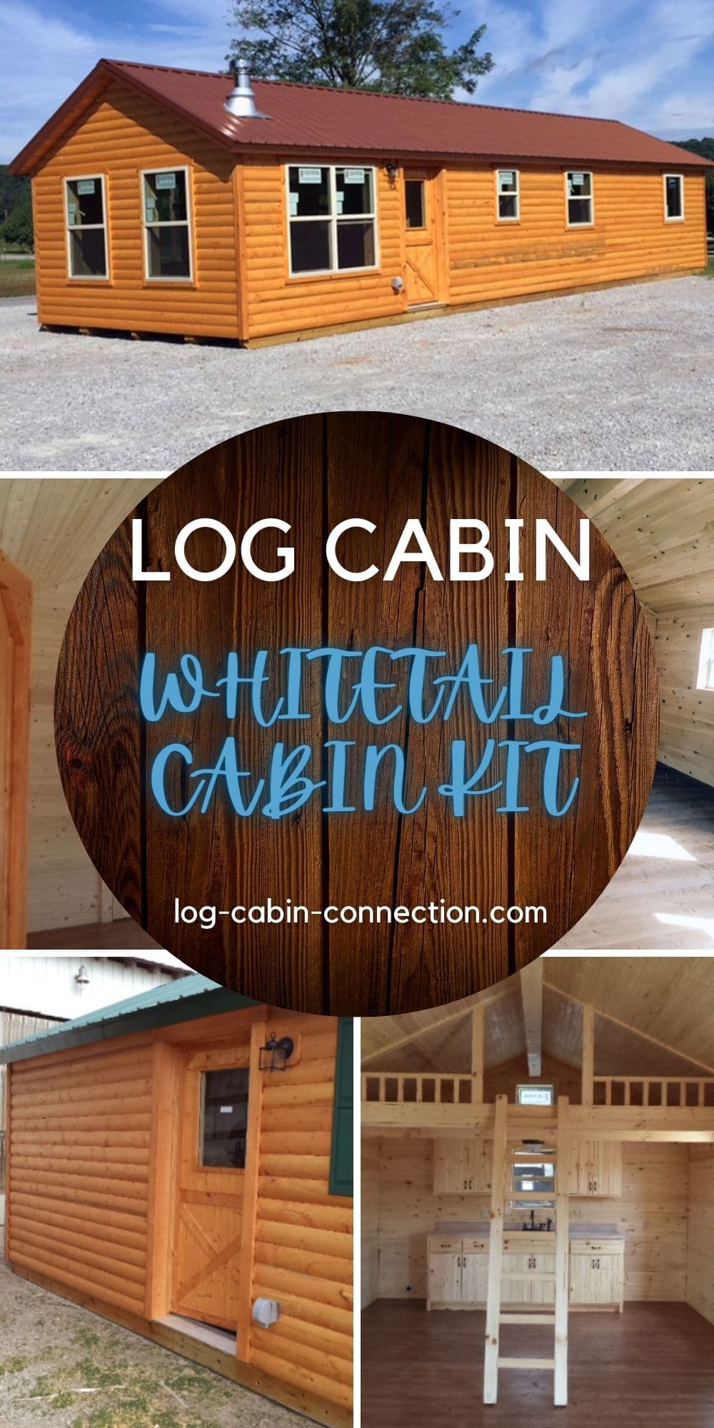 The Whitetail Log Cabin is a Great Prefab Choice - Log Cabin Connection