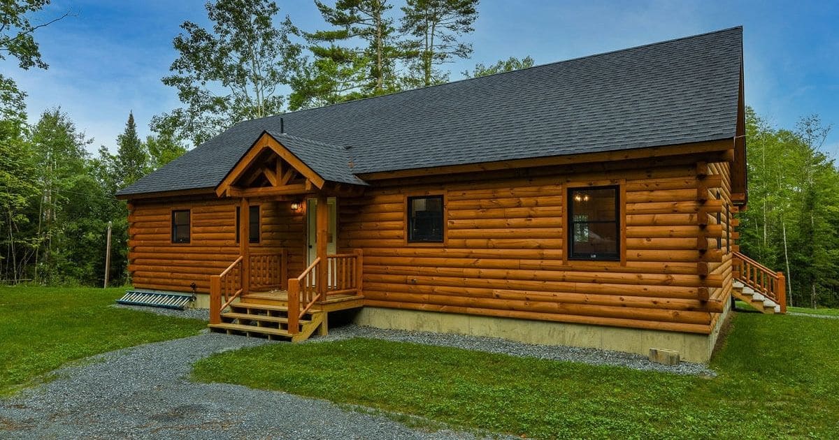 Ammonoosuc Is A Ranch Style Log Cabin Built For Families