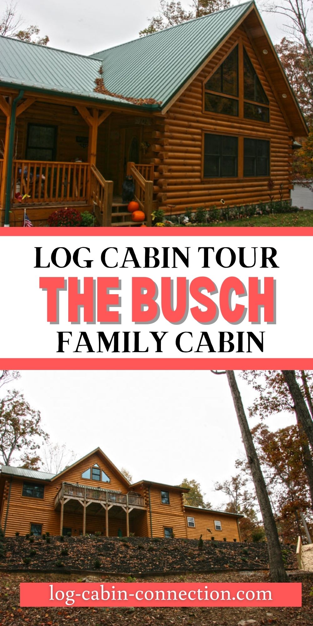 The Large Laundry Room is a Favorite Addition to the Busch Log Cabin