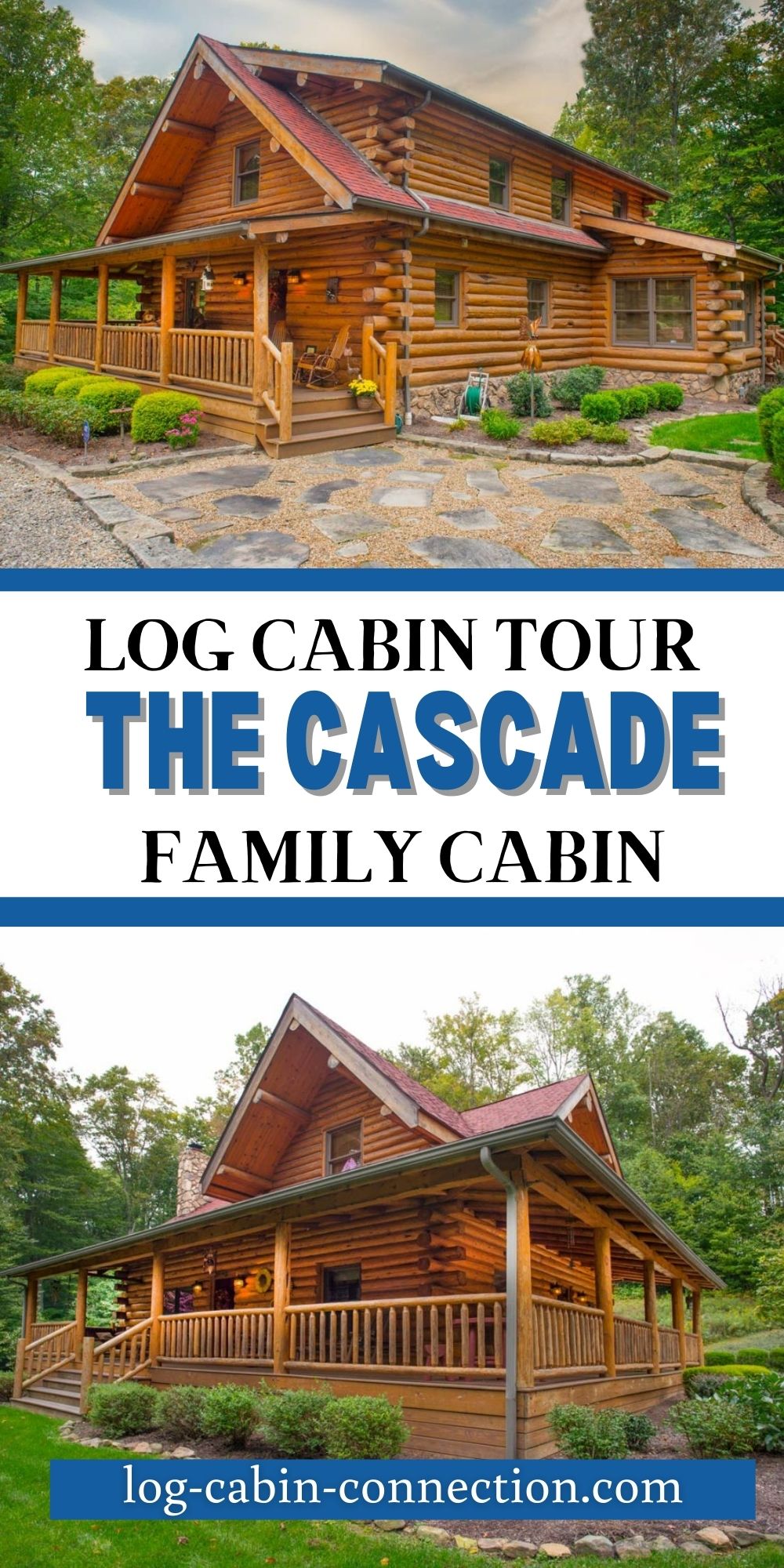 The Cascade Log Cabin Is Filled With Country Chic Charm