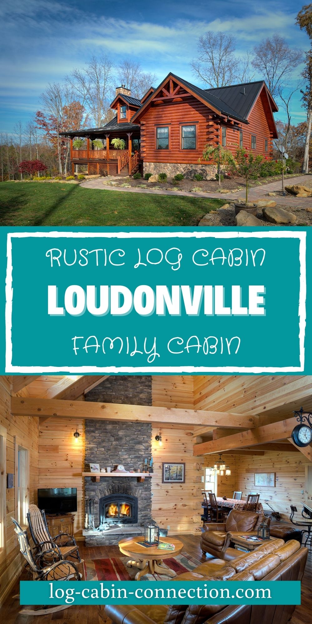 You'll Love the Open Floor Plan in the Loudonville Cabin