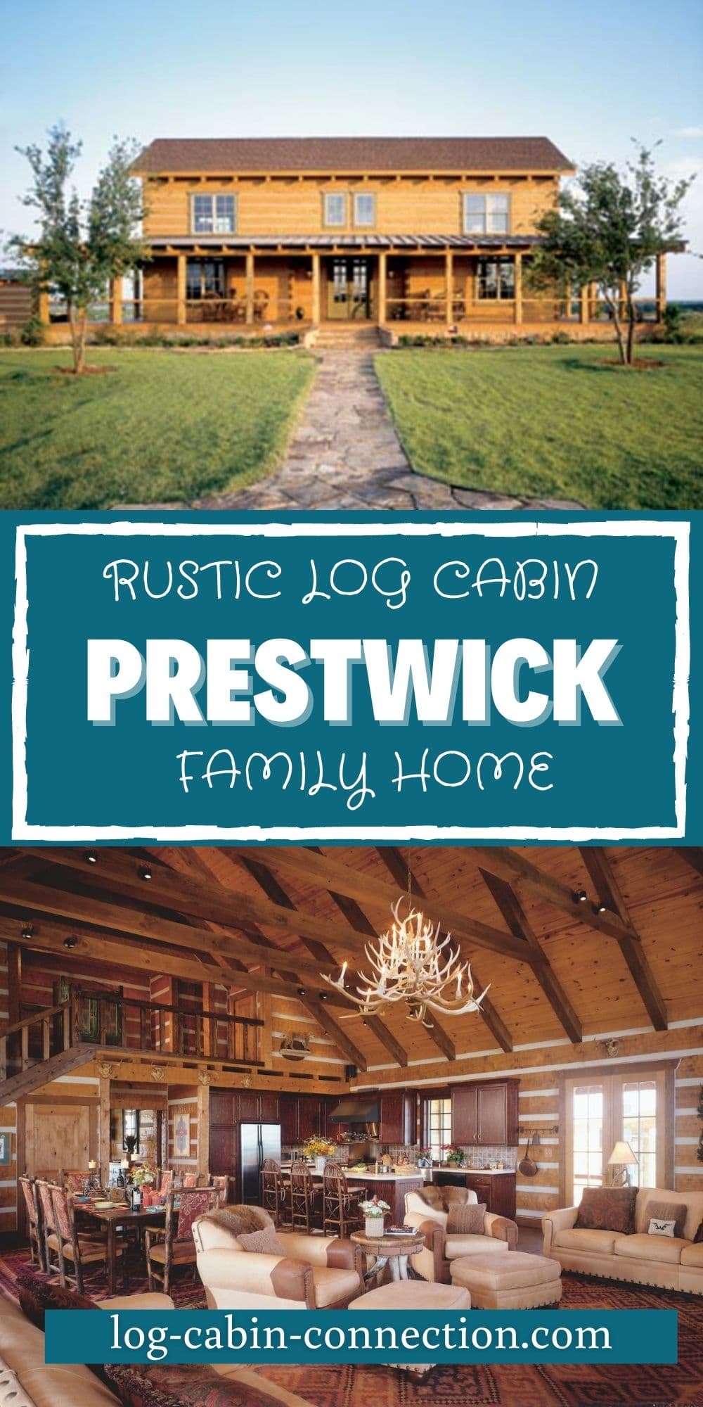 The Bolin Prestwick Log Cabin is a Formal Design of Luxury