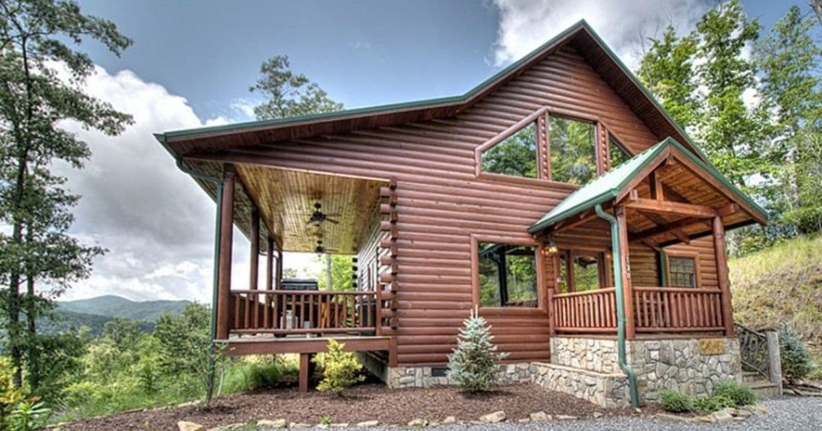 The Broken Twig Log Cabin Was An HGTV Feature Home