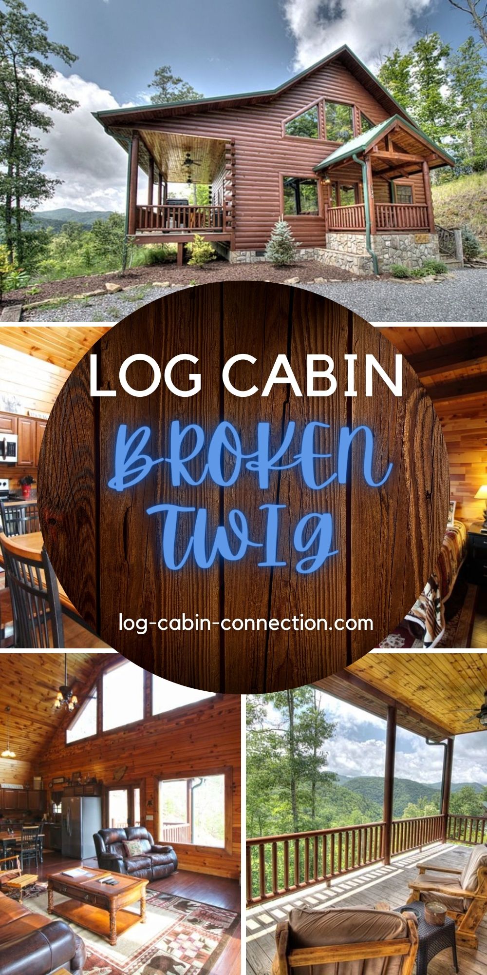 The Broken Twig Log Cabin Was An HGTV Feature Home