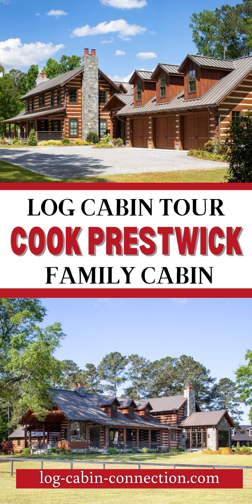 Rustic Cooke Prestwick Log Cabin Is Shockingly Regal