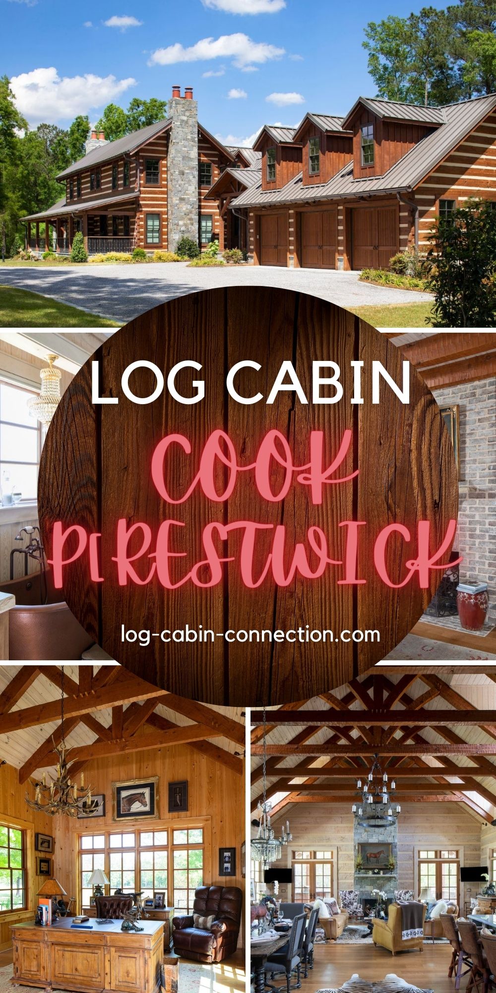 Rustic Cooke Prestwick Log Cabin Is Shockingly Regal
