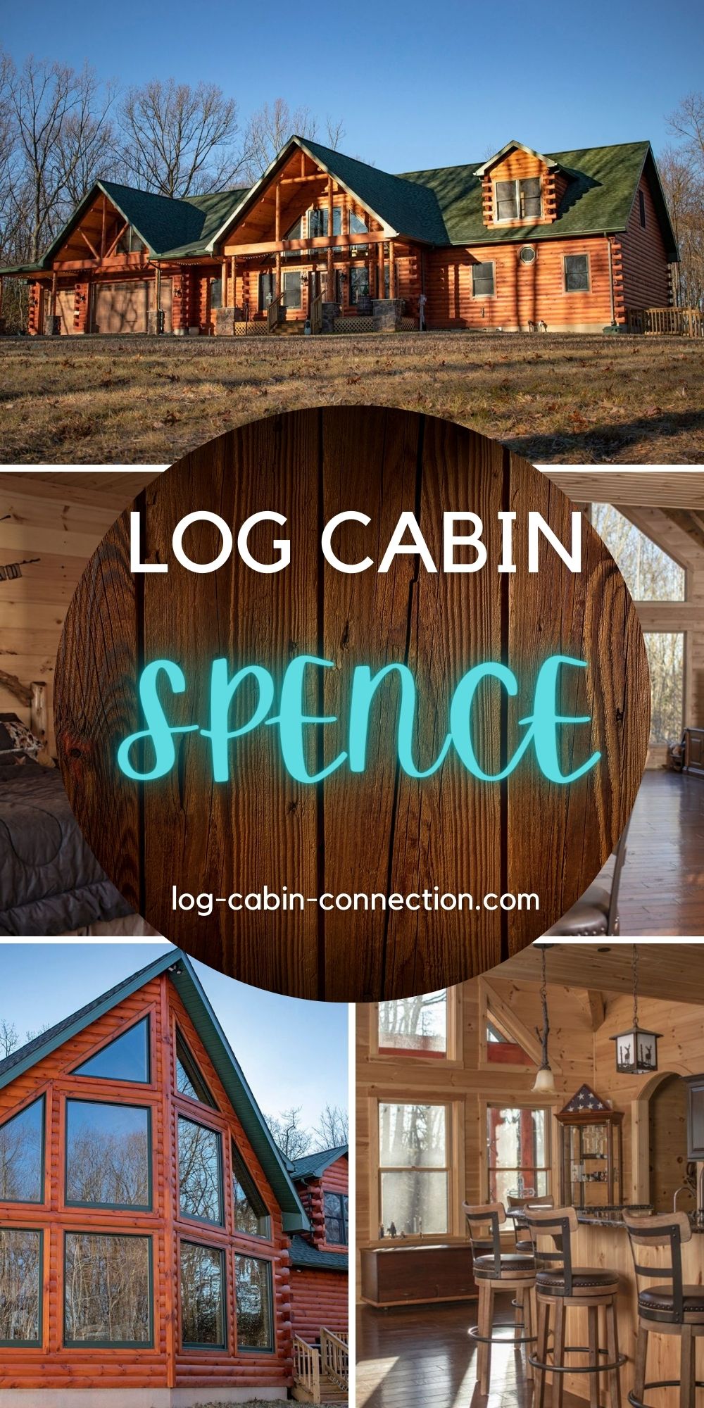 4,000 SQ FT Spence Log Cabin Is A True Luxury Cabin