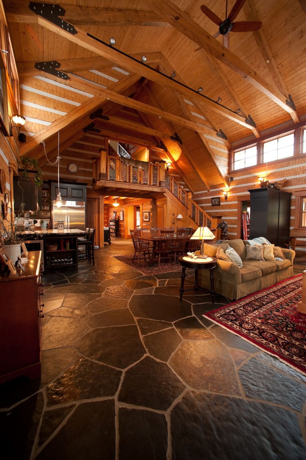 Leuthold Prestwick Log Cabin Is The Luxury Home of Your Dreams