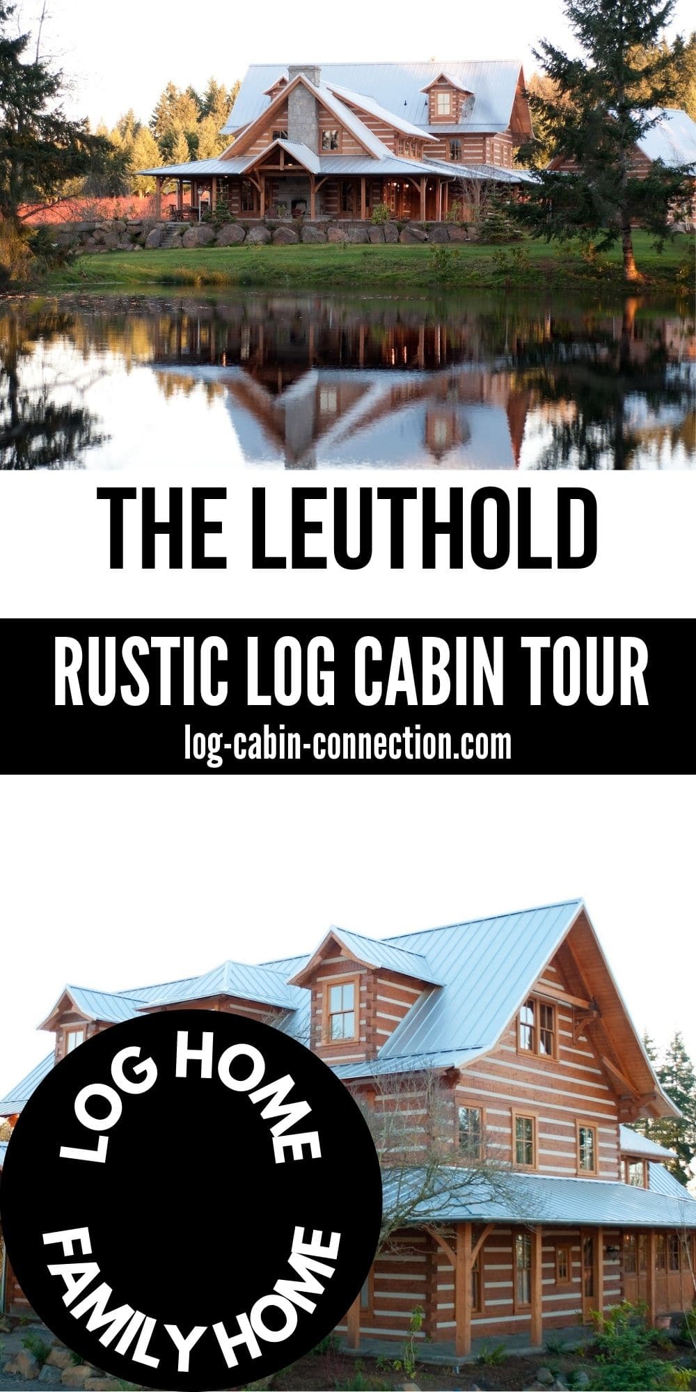 Leuthold Prestwick Log Cabin Is The Luxury Home of Your Dreams