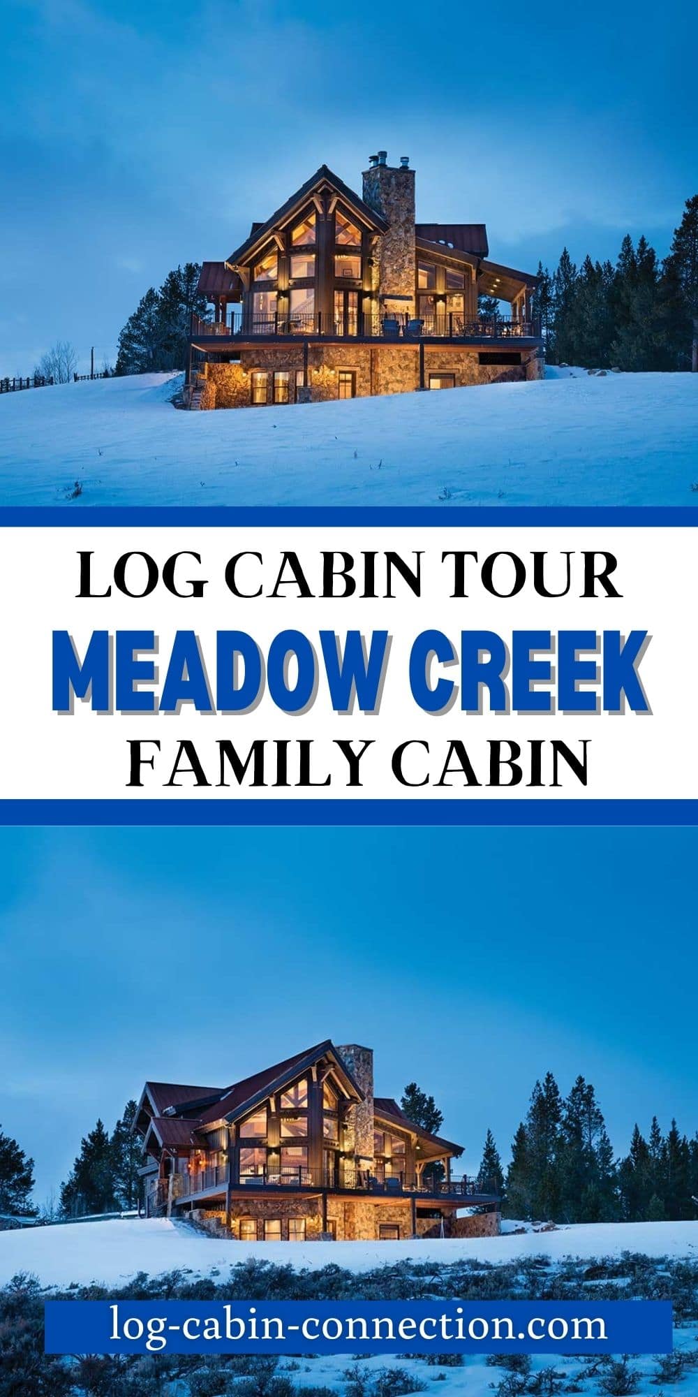 Meadow Creek Log Cabin Is a PicturePerfect Rustic Retreat