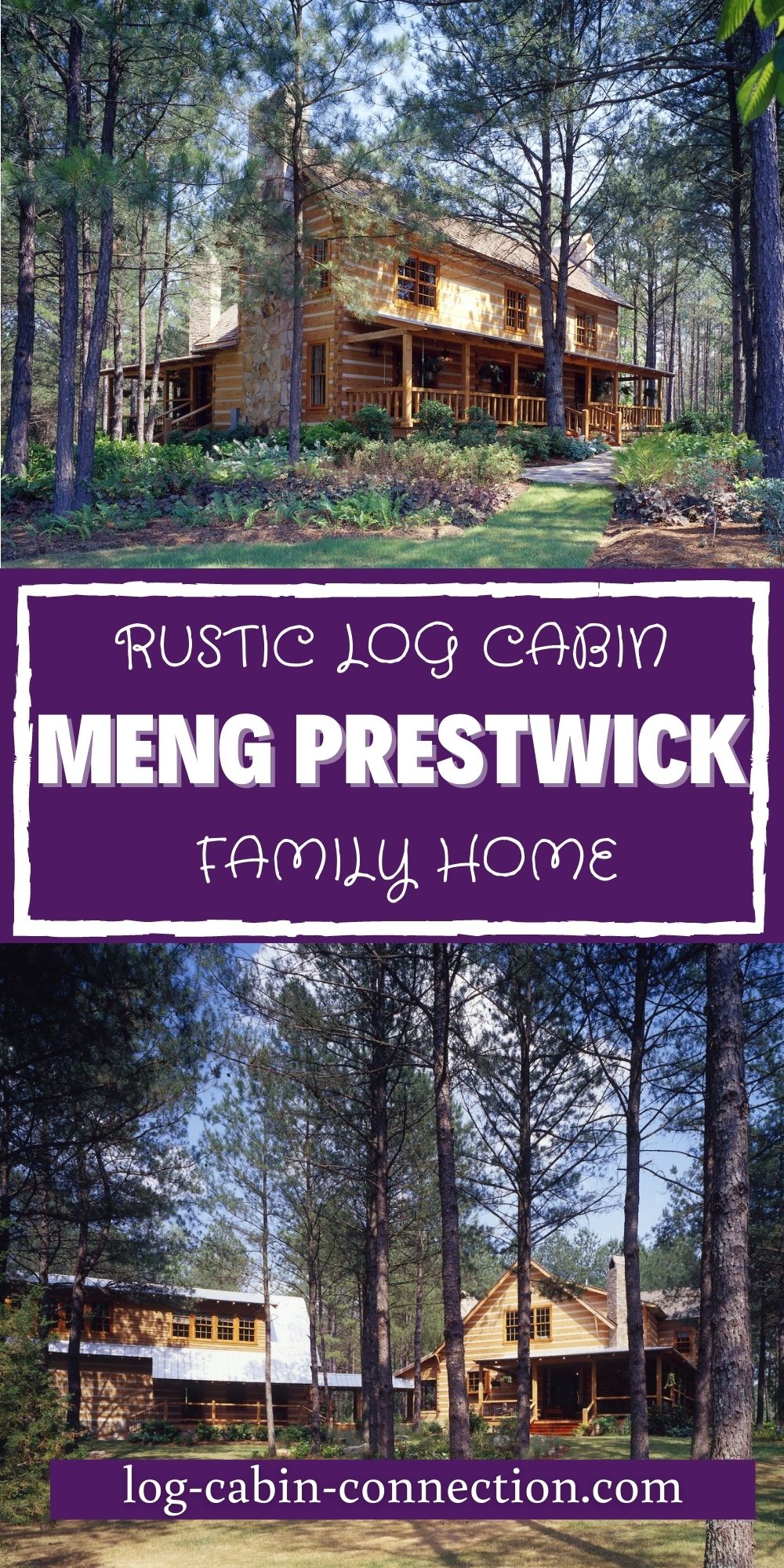 The Meng Prestwick is a Spacious Classic Chinked Cabin