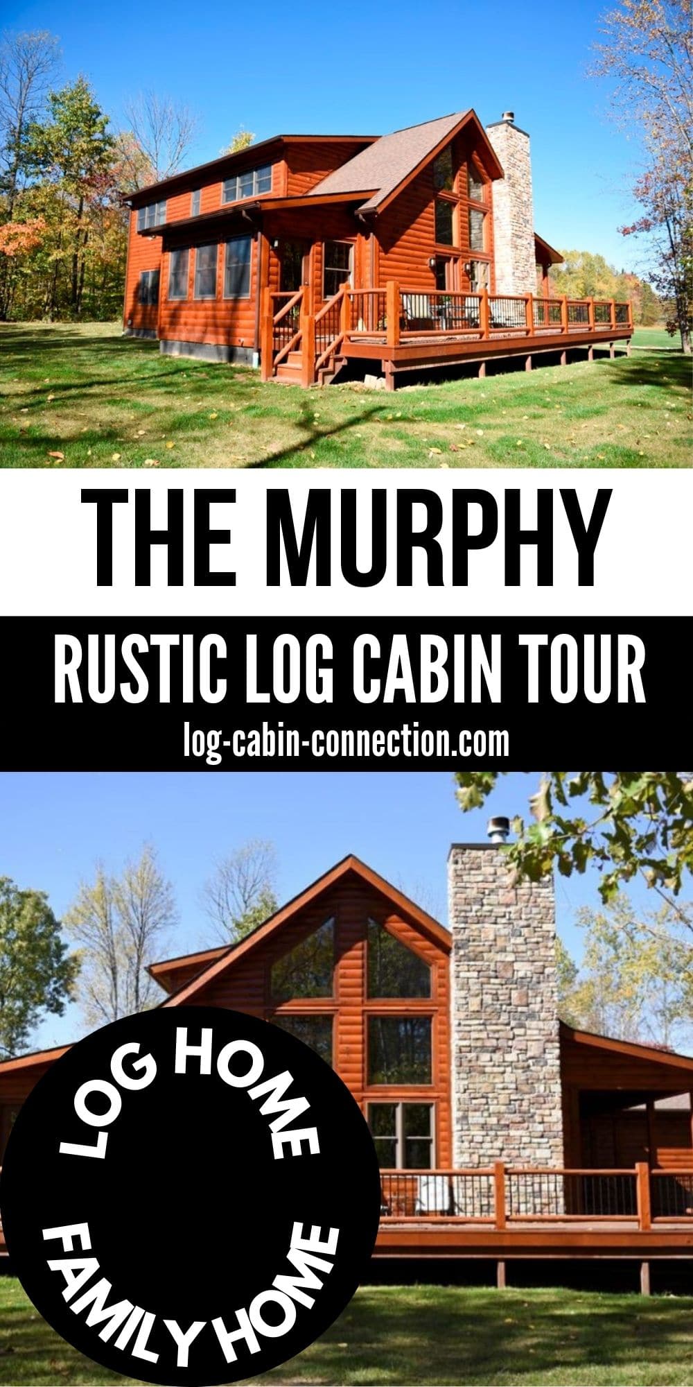 The Murphy Log Cabin Has a Spectacular Master Suite